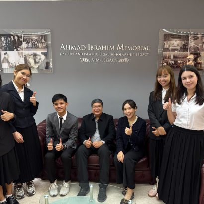 LAWCMU Sends Five Law Students to Participate in an Exchange Program at IIUM, Malaysia