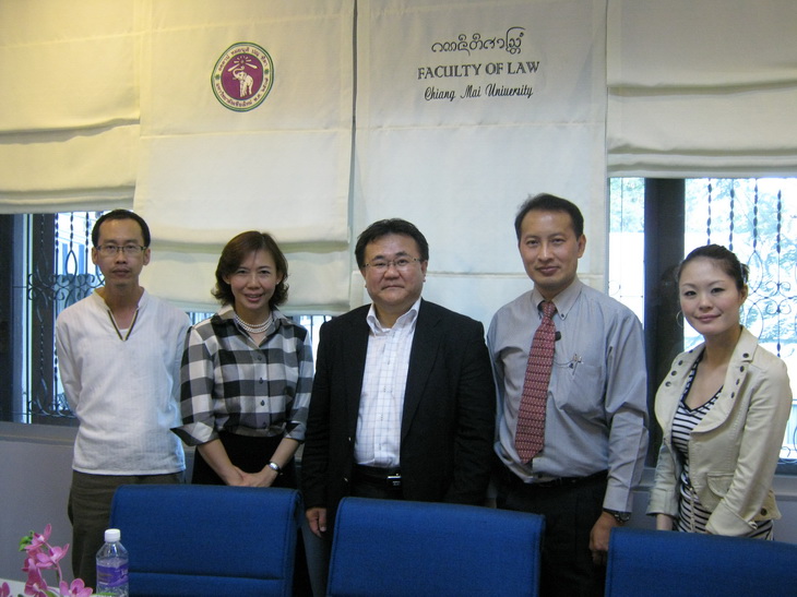 คณะนิติศาสตร์ ให้การต้อนรับ Dr.Nobuyuki Arai จาก Kagawa University School of Law