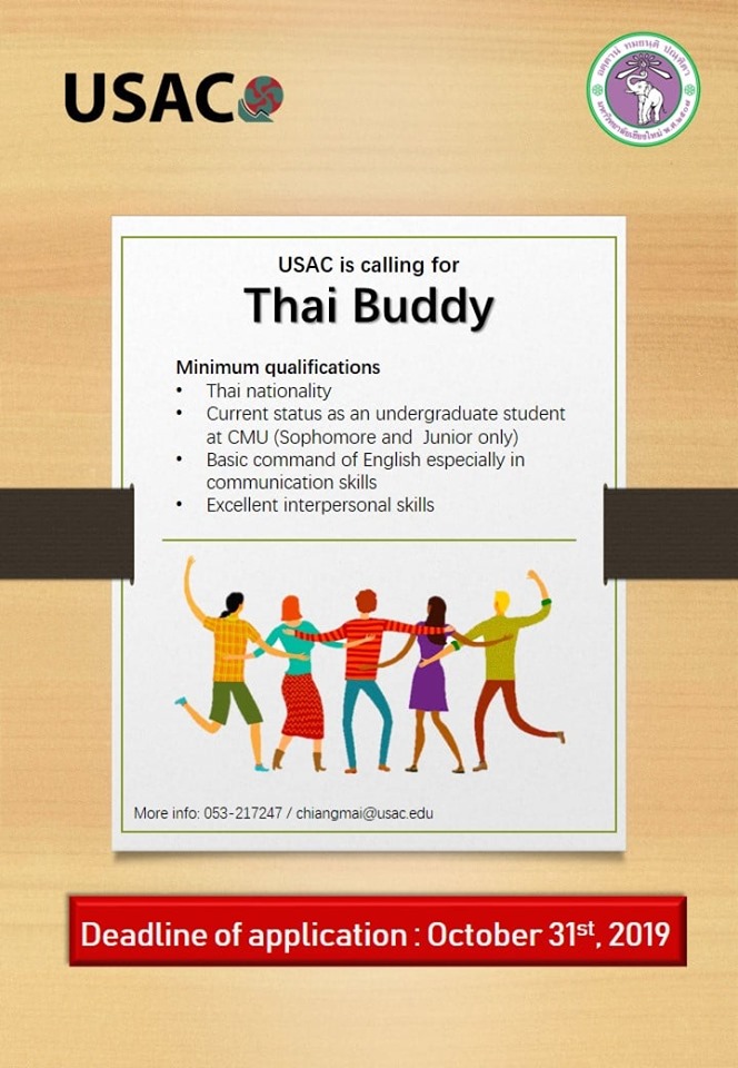 USAC Thai Buddy Spring Semester 2020