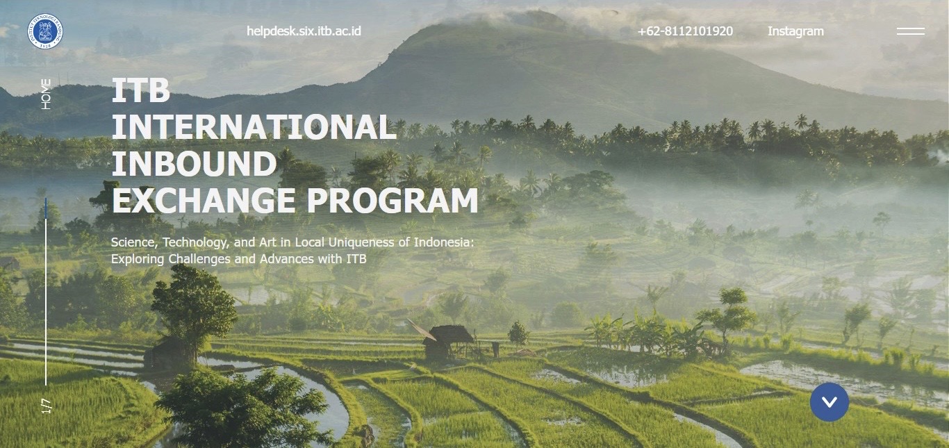 โครงการแลกเปลี่ยน Institut Teknologi Bandung ประเทศอินโดนีเซีย (หมดเขต 24 ก.พ. 66) โครงการแลกเปลี่ยน Institut Teknologi Bandung ประเทศอินโดนีเซีย (หมดเขต 24 ก.พ. 66)