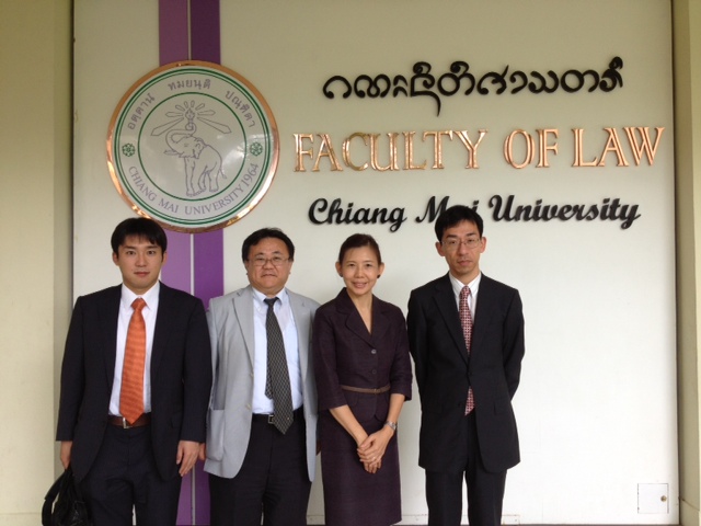 คณะนิติศาสตร์ ให้การต้อนรับ Dr.Nobuyuki Arai และคณะฯ จาก Kagawa University School of Law