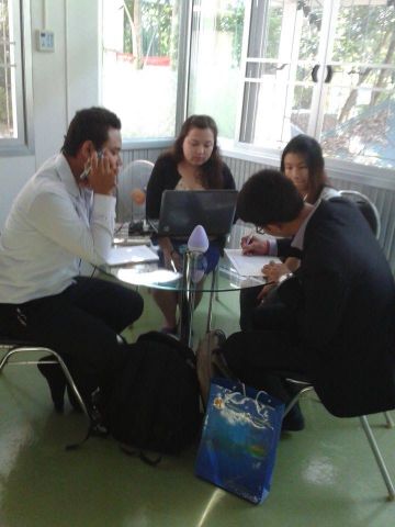 คณะศึกษาดูงานจาก Pannasastra  University of Cambodia ( PUC Legal Clinic ) ประเทศกัมพูชา
