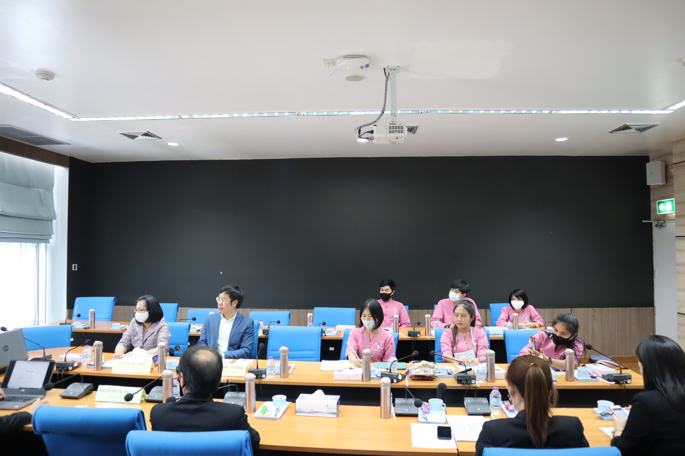วิทยาลัยการศึกษาและจัดการทางทะเล เข้าศึกษาดูงานระบบงบประมาณ BOS และแลกเปลี่ยนเรียนรู้การทำงาน คณะนิติศาสตร์ มหาวิทยาลัยเชียงใหม่