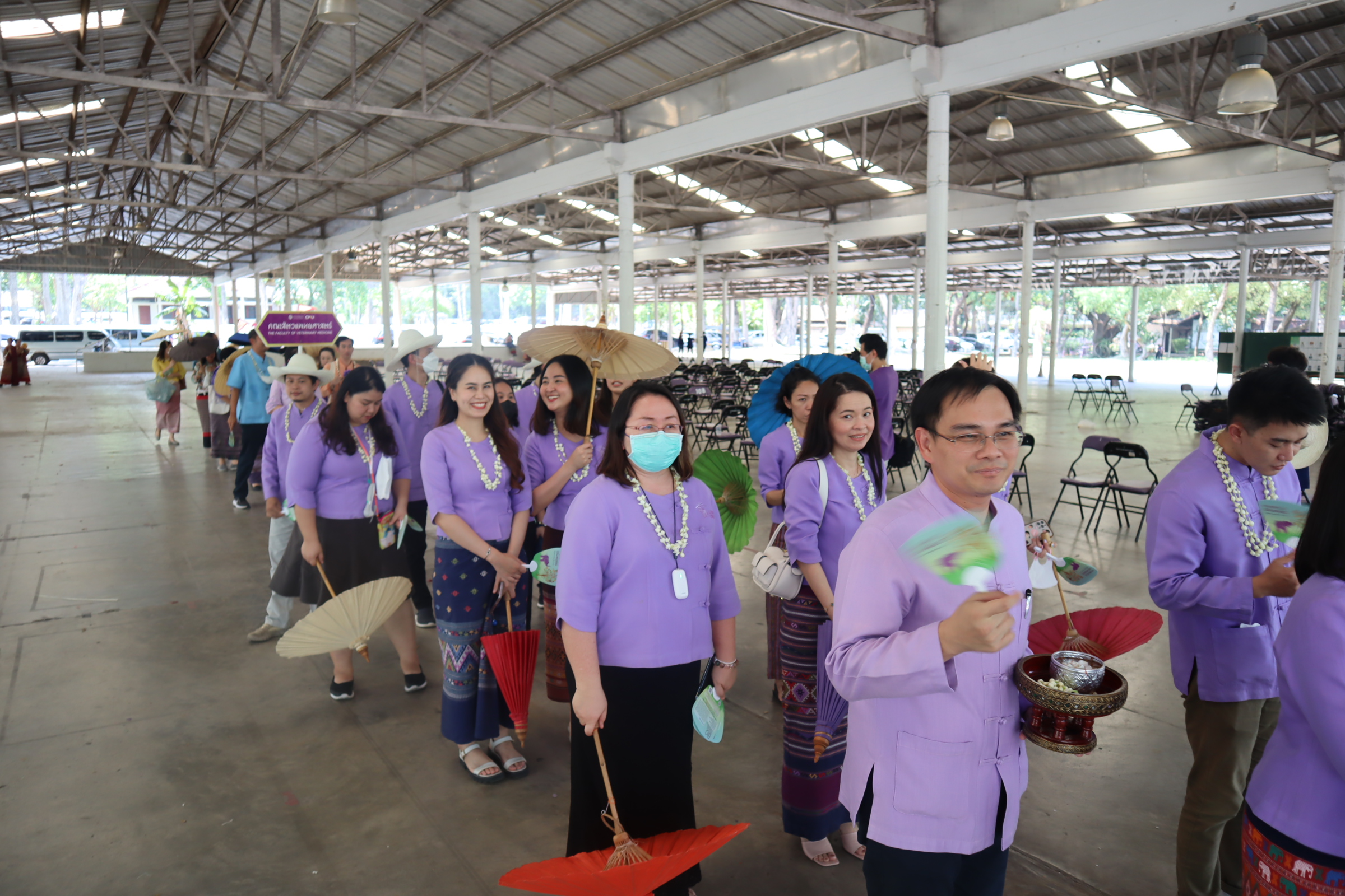 พิธีดำหัวอดีตอธิการบดี อธิการบดีและคณาจารย์อาวุโส ของมหาวิทยาลัยเชียงใหม่ ประจำปี 2566