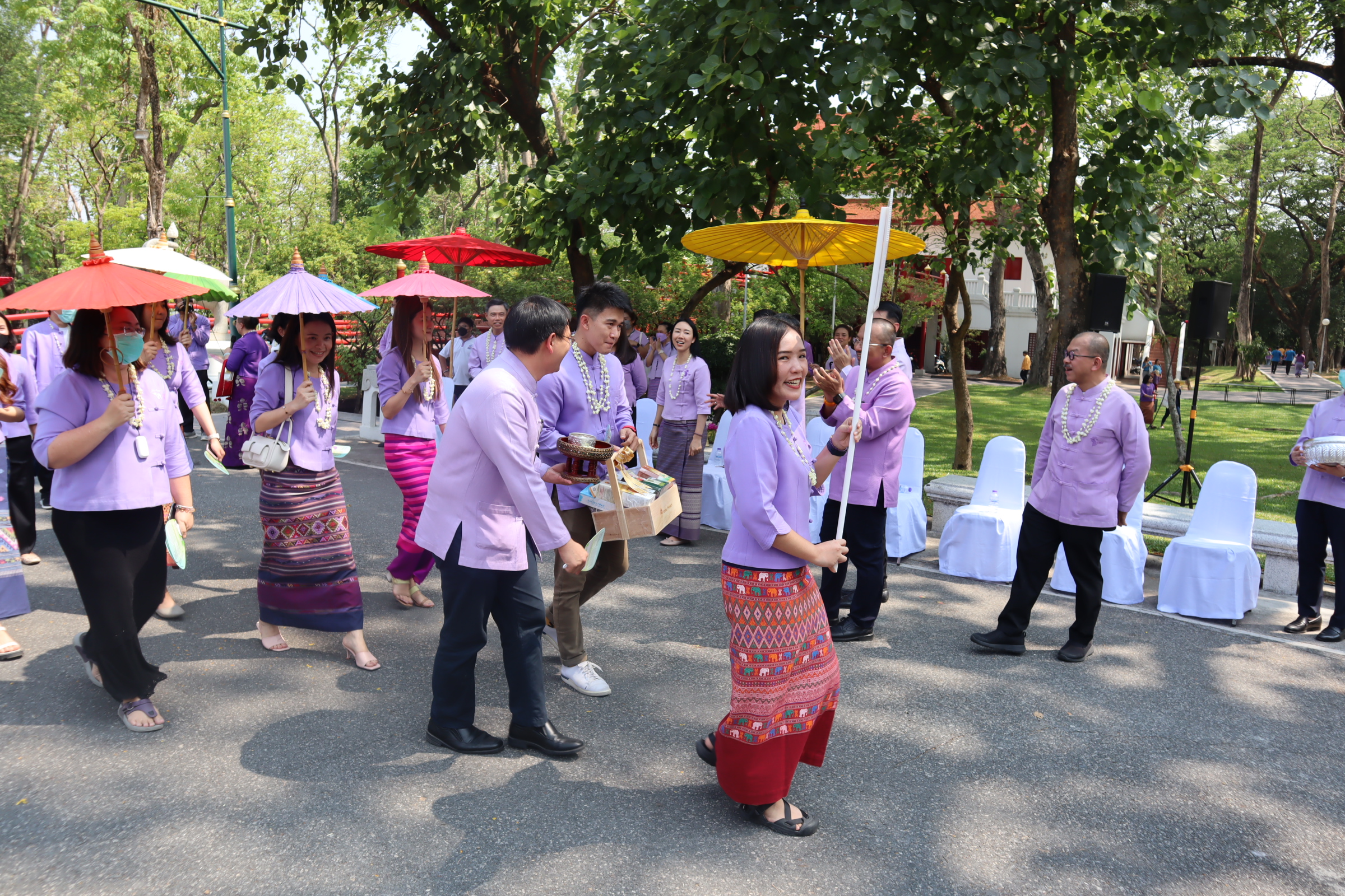 พิธีดำหัวอดีตอธิการบดี อธิการบดีและคณาจารย์อาวุโส ของมหาวิทยาลัยเชียงใหม่ ประจำปี 2566