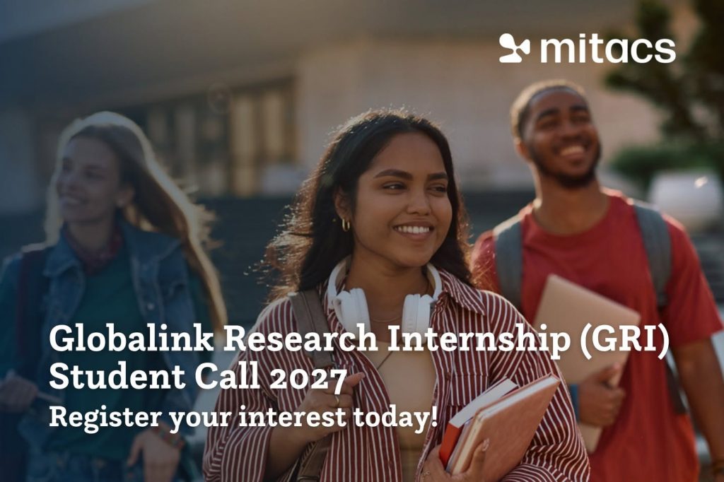ทุนแลกเปลี่ยนวิจัย Mitacs Globalink Research Internship (GRI) 2027 ณ ประเทศแคนาดา